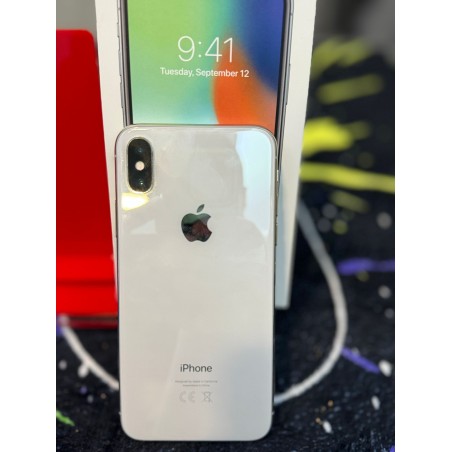 IPhone X 64 gb argento