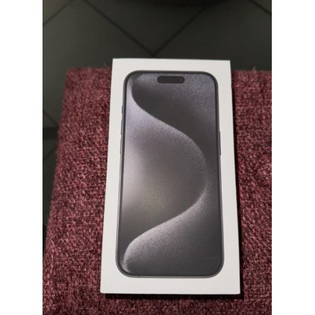 iPhone 15 pro 128 gb nero titanio